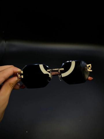 Oval Leopard Glasses