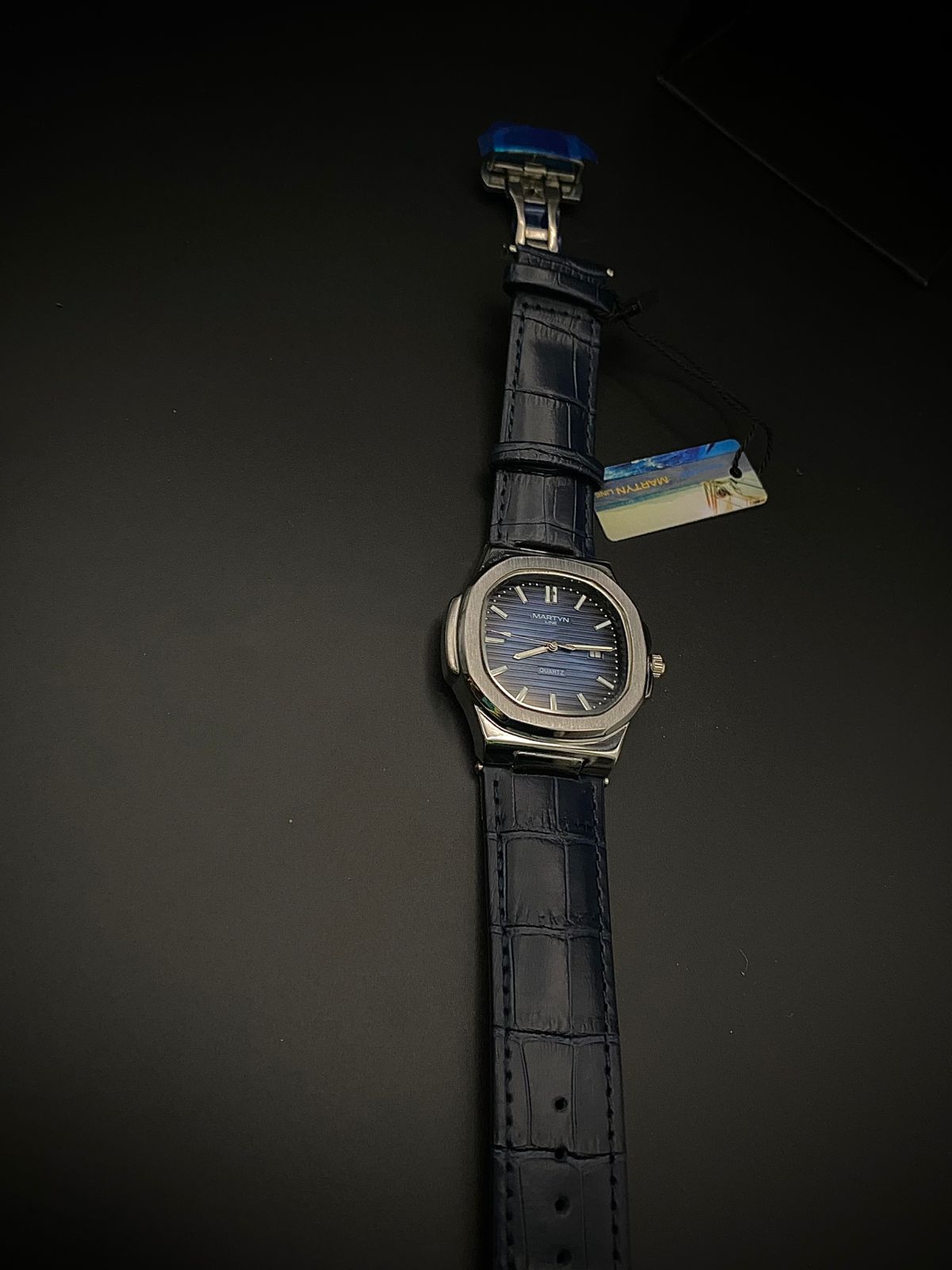 Martyn Patek Style Men’s Luxury Watch with Date - brothers time