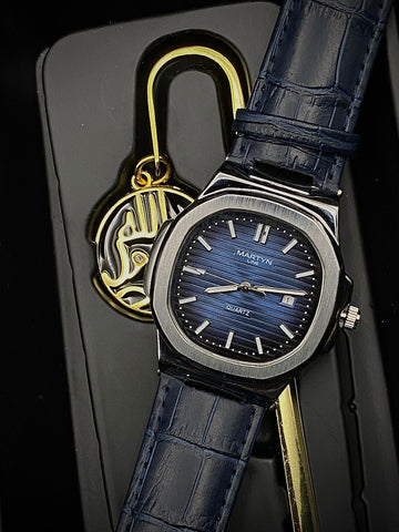 Martyn Patek Style Men’s Luxury Watch with Date - brothers time