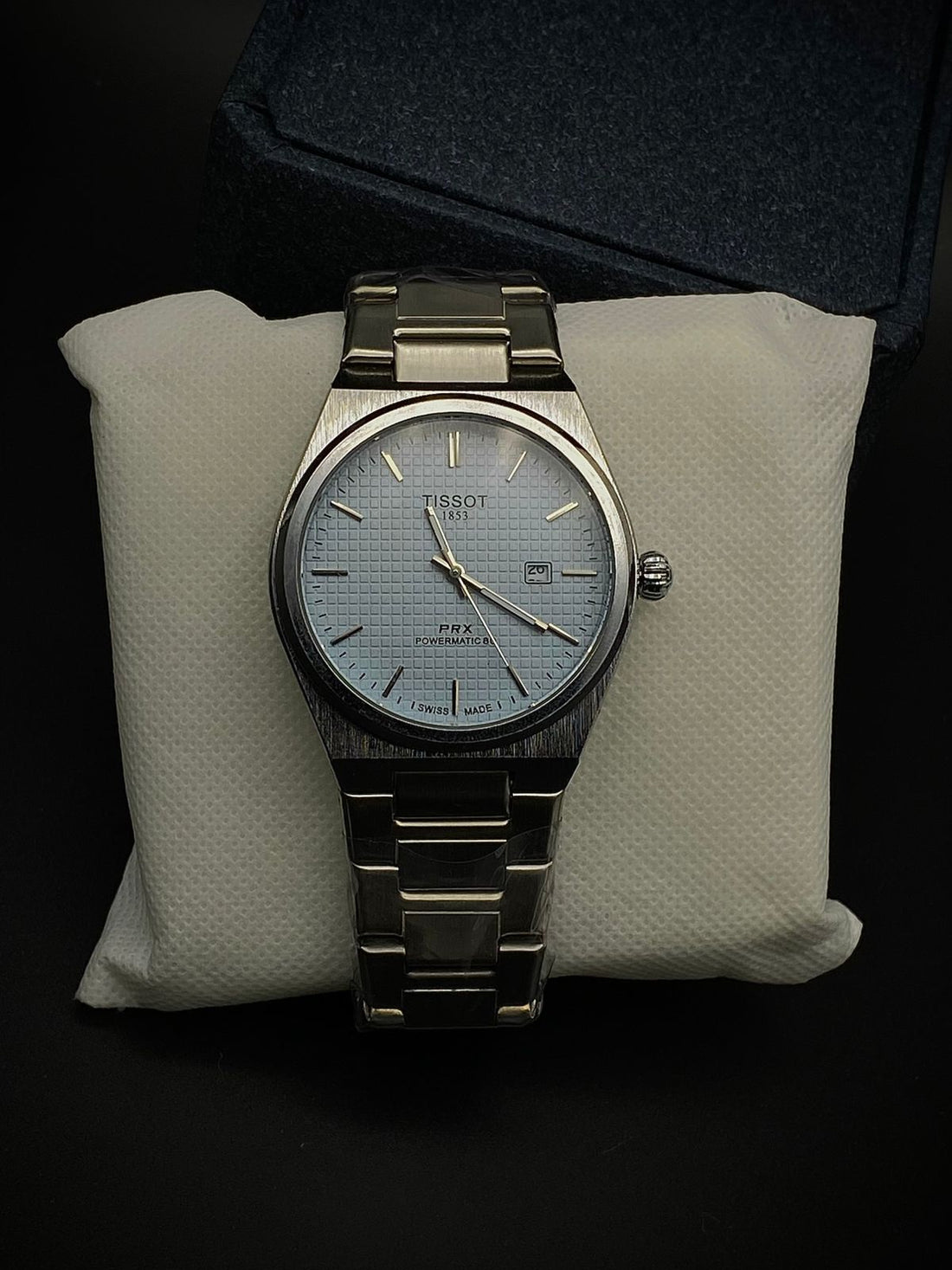 Tissot PRX 1853 Men’s Quartz Watch with Date | Stainless Steel Swiss Watch - brothers time