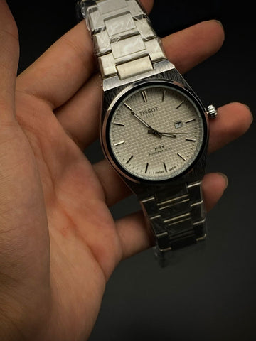 Tissot PRX 1853 Men’s Quartz Watch with Date | Stainless Steel Swiss Watch - brothers time