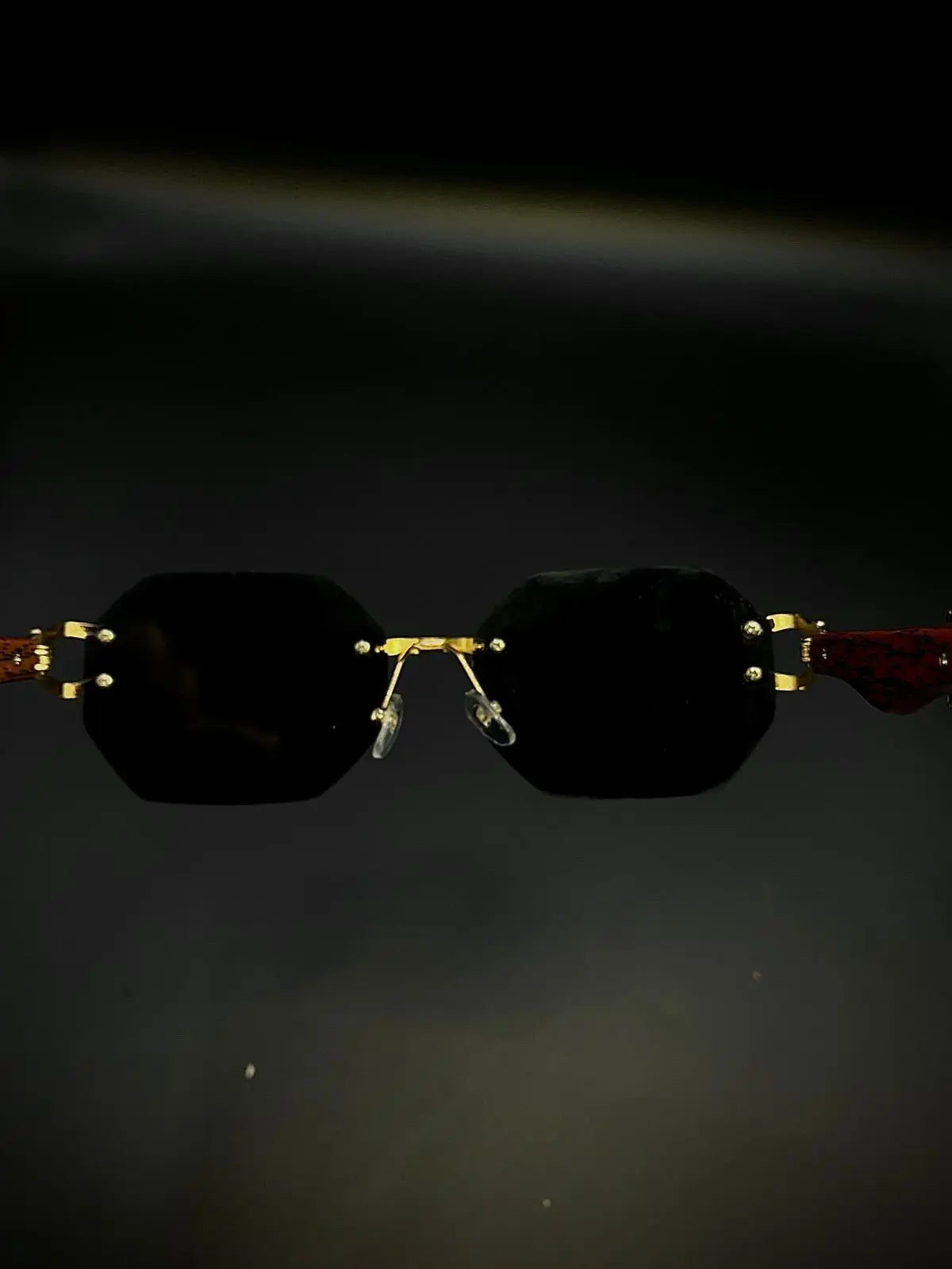 Oval Leopard Glasses