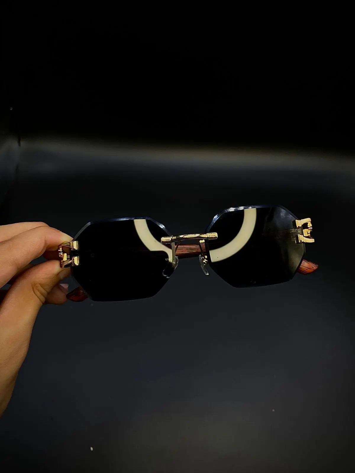 Oval Leopard Glasses